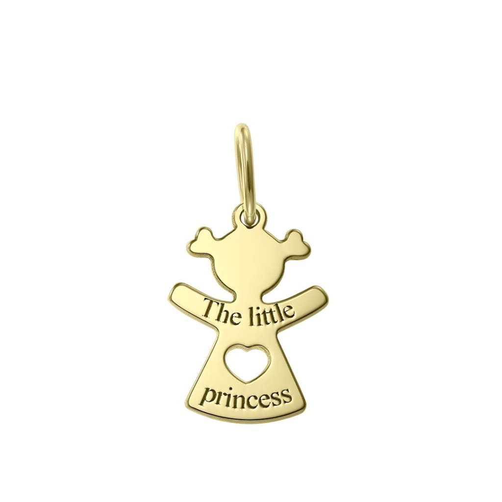 Pendant The Little Princess in yellow gold - Pendant